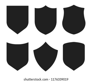 Shield icons collection. Protection sign. Security sign. Vector illustration