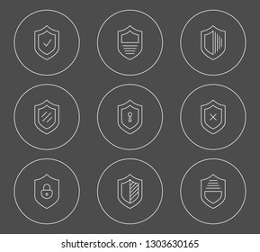 Shield icon.Shield for your web site,logo.