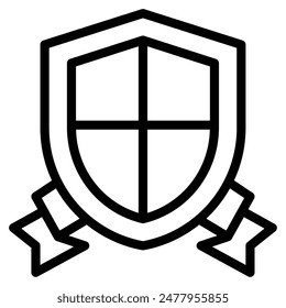 Shield independence day culture vector