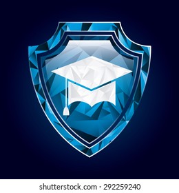 shield insurance design, vector illustration eps10 graphic 