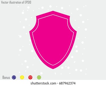 shield, insurance, icon, vector illustration eps10