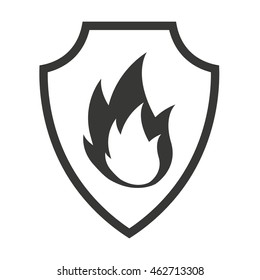 shield isolated insurance icon vector illustration design