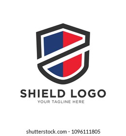 Shield Letter S Logo Stock Vector (Royalty Free) 1096111805 | Shutterstock