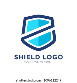 Shield Letter S Logo