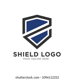 Shield Letter S Logo