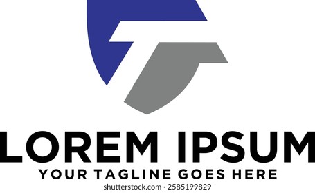 Shield Letter T logo icon
