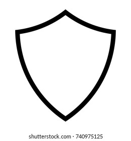 Shield Line Icon