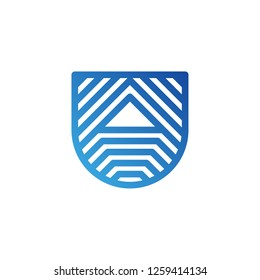 A Shield Line Logo