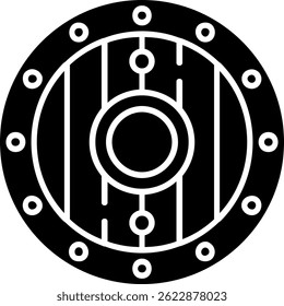 Shield Line vector Icon Design