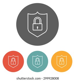 shield lock icon