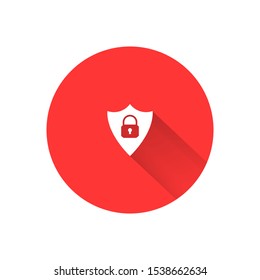 shield lock icon vector . Lorem Ipsum Illustration design