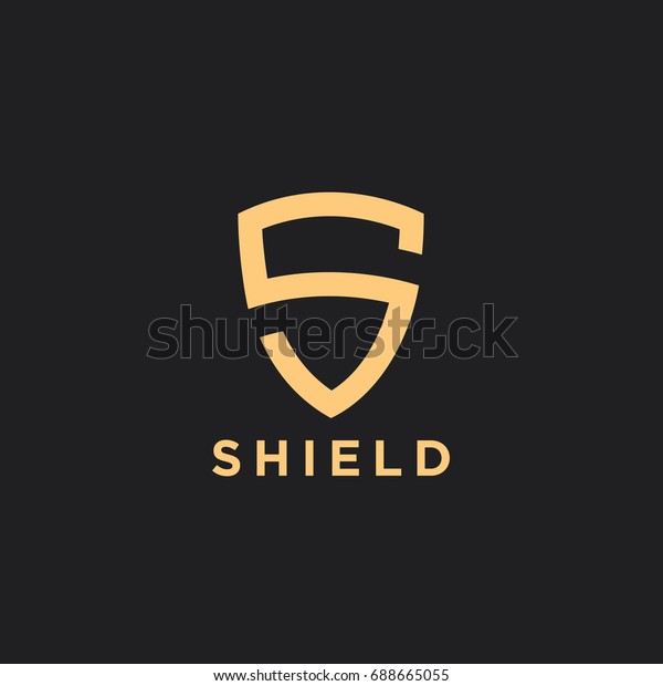 Shield Logo Stock Vector (Royalty Free) 688665055