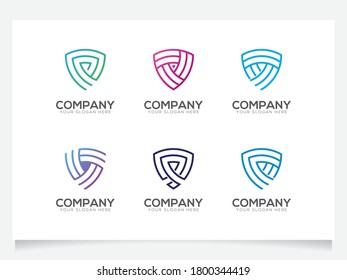 Shield Logo Collections For Company Or agency