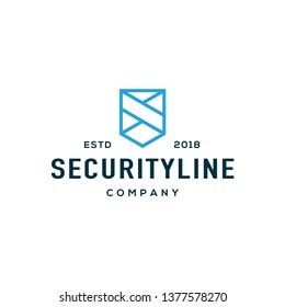 Shield logo design concept. Universal shield design.