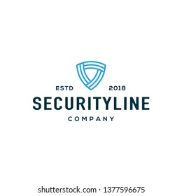 Shield logo design concept. Universal shield design.