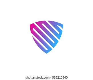 Shield Logo Design Element