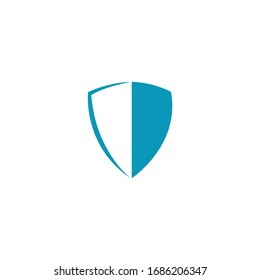 shield logo design illustration vector