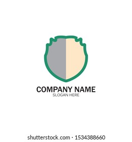 shield logo design vector,shield emblem logo template,logo symbol icon-vector