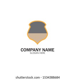 shield logo design vector,shield emblem logo template,logo symbol icon-vector