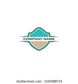 shield logo design vector,shield emblem logo template,logo symbol icon-vector