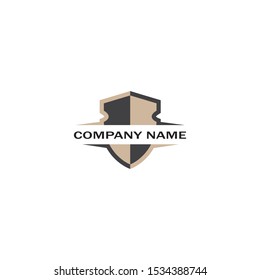 shield logo design vector,shield emblem logo template,logo symbol icon-vector