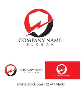 Schildlogo-Design-Vektorgrafik, Schild-Emblem-Logo-Vorlage, Logosymbol-Vektorsymbol