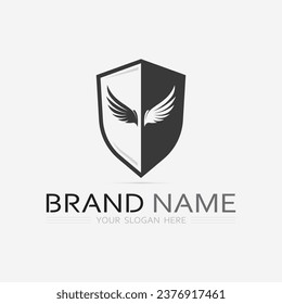 shield logo design vector,shield emblem logo template,logosymbol icon-vector