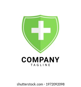 the shield logo is green