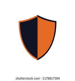 shield logo icon design template vector