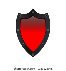 shield logo icon design template vector