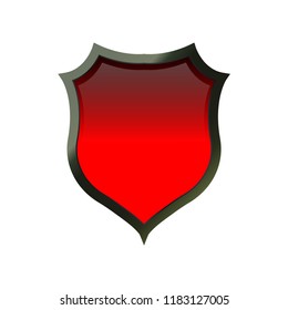 shield logo icon design template vector