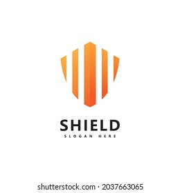 Shield logo icon design template 