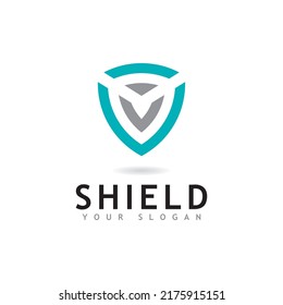 Shield logo icon design template