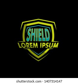 shield logo icon for e sport team or cybersecurity company