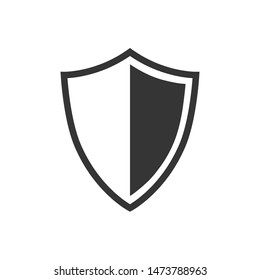 Shield Logo Icon Vector Illustration