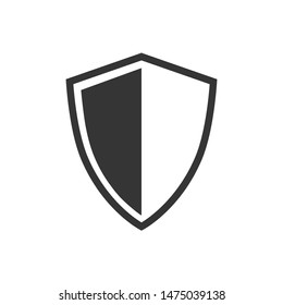 Shield Logo Icon Vector Illustration