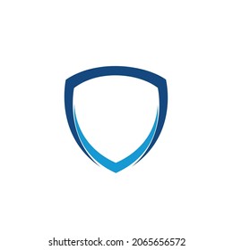 Shield logo icon vector template.