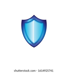 shield logo Ideas. Inspiration logo design. Template Vector Illustration. Isolated On White Background