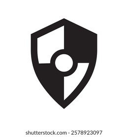 Shield Logo Illustration Element Design