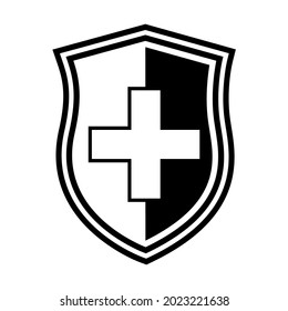 logotipo de protección para resistir a todo tipo de virus
