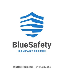 shield logo safety secure vector icon simple