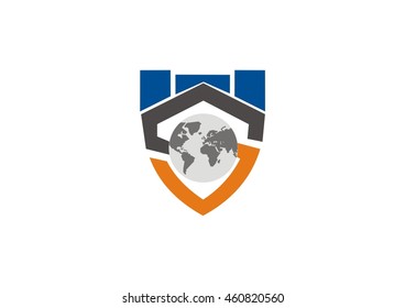 shield logo for security company logo, school