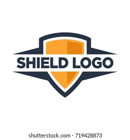 Shield Logo For Security Company Logo Vector Template