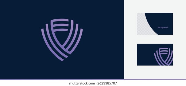 shield logo, security guard icon, finance and investment safety symbol, digital cyber data protection firewall vpn logotype, vector illustration logotype brand design