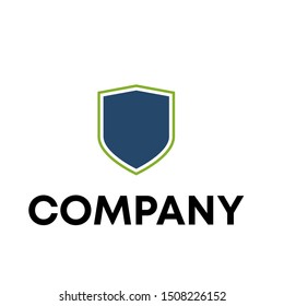 shield logo. security vector. safety icon.
template key.