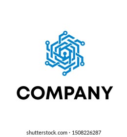shield logo. security vector. safety icon.
template key.