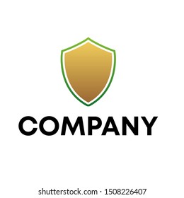 shield logo. security vector. safety icon.
template key.