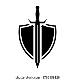 shield logo , simple and clean