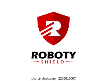 El logotipo del escudo es adecuado para símbolos corporativos.