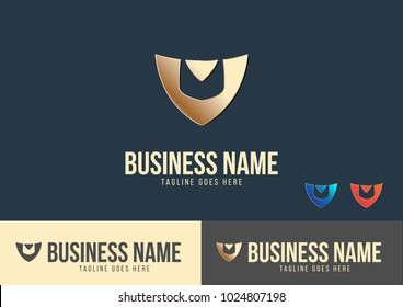 Shield Logo Template Design Vector Illustration